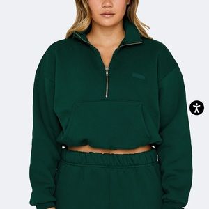 Set Active Half Zip - Mojito